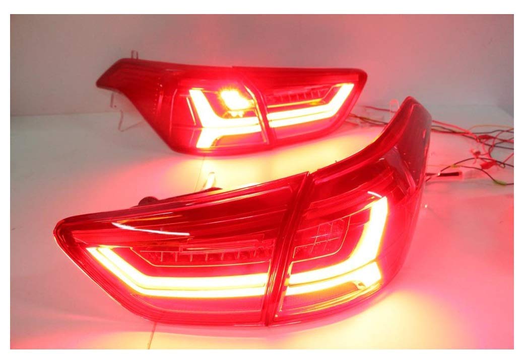 Creta matrix led on sale tail bar price