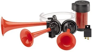 Hella 003001681 Multi-Tone Air Horn (12V,580/780/860 Hz,118 dB @ 2m)